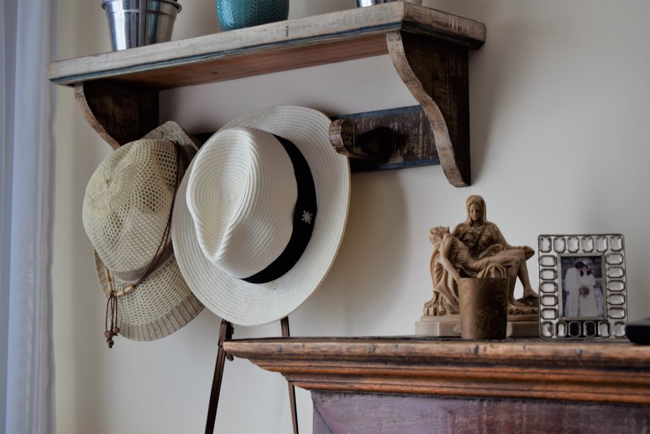 Décor rustique estival avec teintes terreuses. Décor rustique estival avec teintes terreuses.