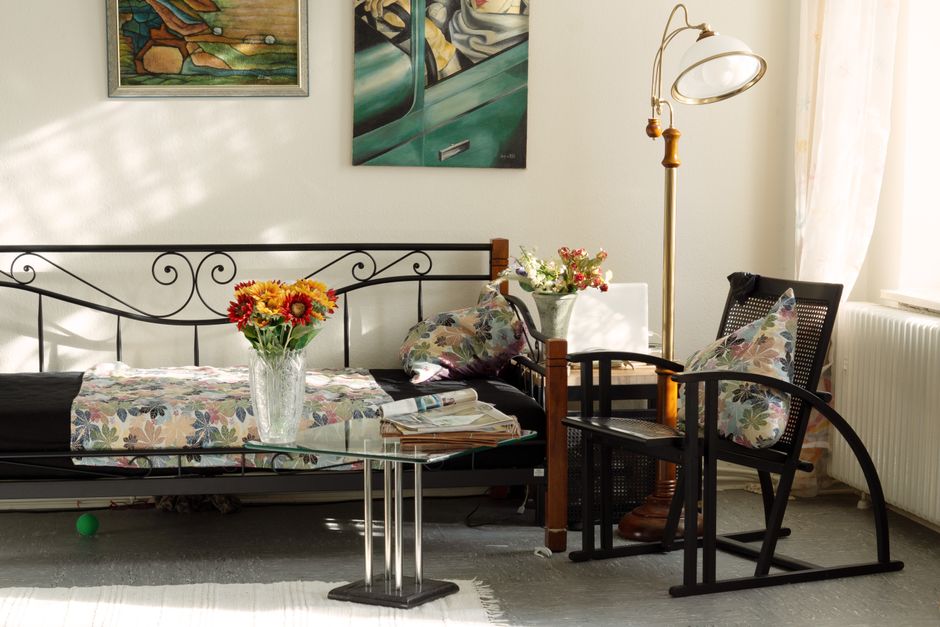 Collection de peintures automnales d'occasion.